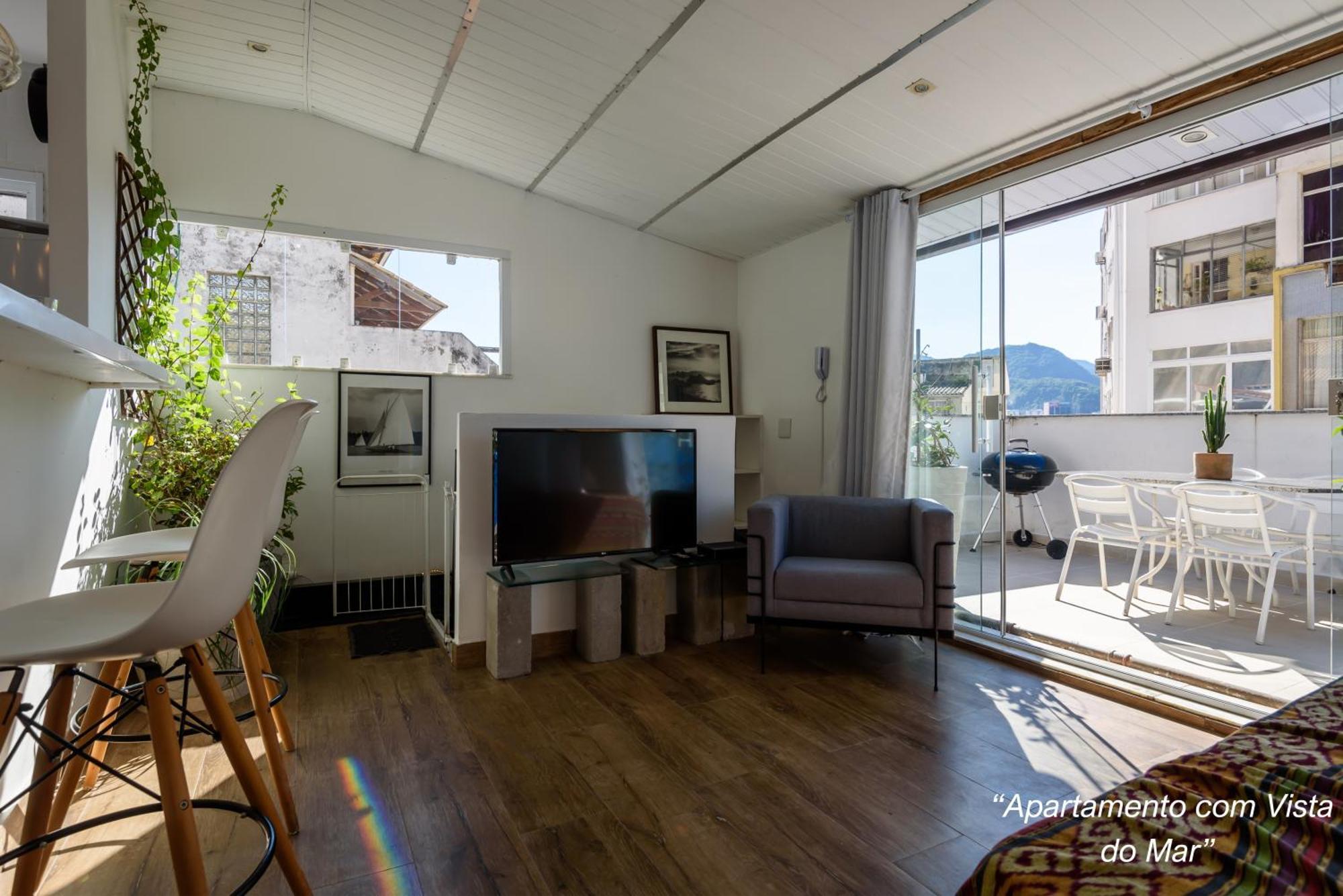 2 Quartos Na Urca Com Vista Para Baia De Guanabara A 700M Pao De Acucar Com Cozinha Completa E Wi-Fi - Bares, Restaurantes E Comercio Local A Poucos Metros Рио-де-Жанейро Экстерьер фото