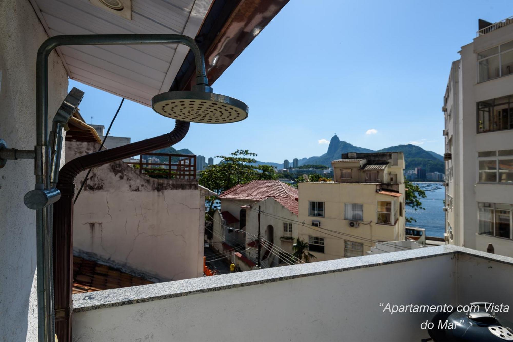 2 Quartos Na Urca Com Vista Para Baia De Guanabara A 700M Pao De Acucar Com Cozinha Completa E Wi-Fi - Bares, Restaurantes E Comercio Local A Poucos Metros Рио-де-Жанейро Экстерьер фото