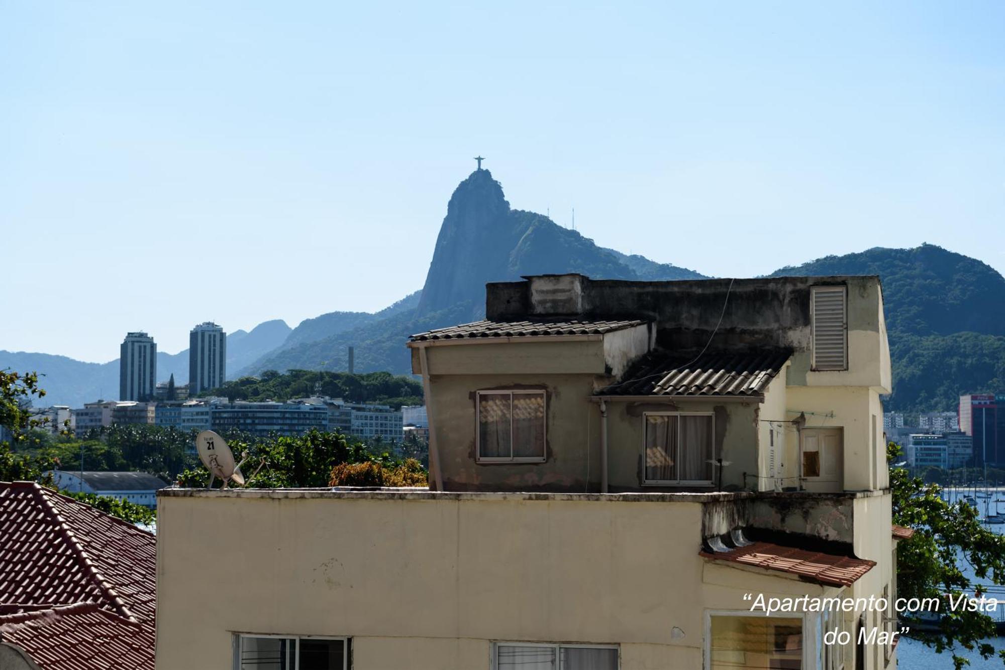 2 Quartos Na Urca Com Vista Para Baia De Guanabara A 700M Pao De Acucar Com Cozinha Completa E Wi-Fi - Bares, Restaurantes E Comercio Local A Poucos Metros Рио-де-Жанейро Экстерьер фото