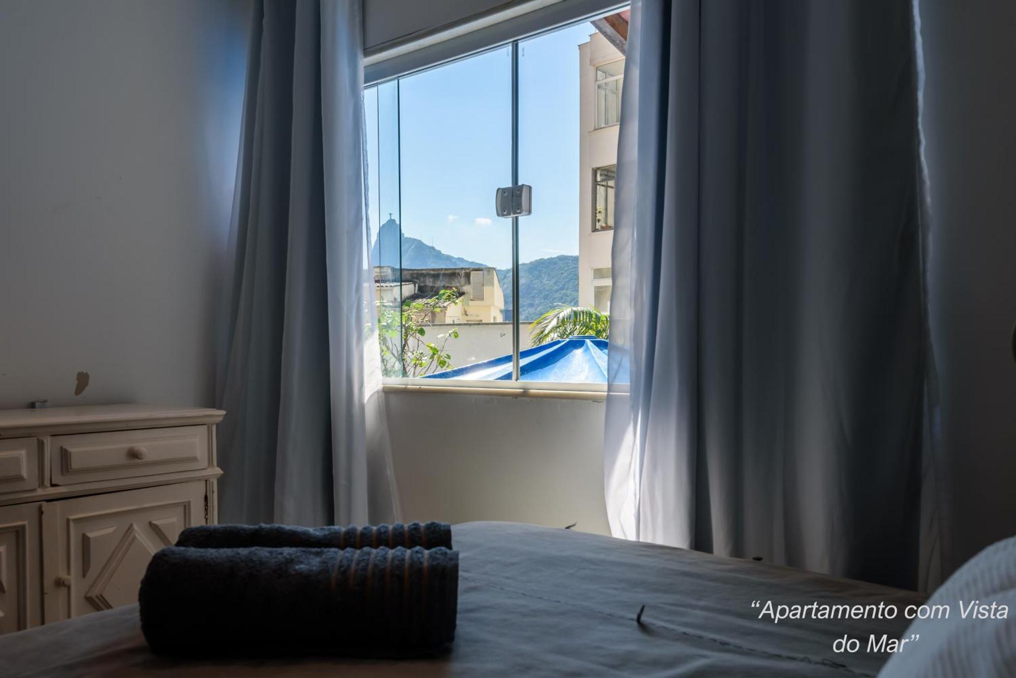 2 Quartos Na Urca Com Vista Para Baia De Guanabara A 700M Pao De Acucar Com Cozinha Completa E Wi-Fi - Bares, Restaurantes E Comercio Local A Poucos Metros Рио-де-Жанейро Экстерьер фото